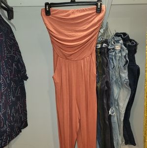 Heart & Hips Strapless Jumpsuit